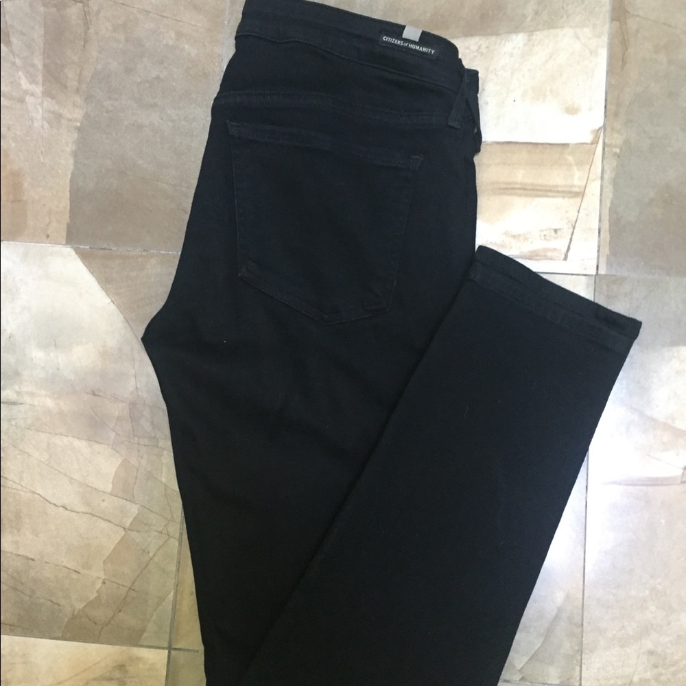 Citizens of Humanity skinny black jeans